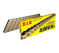 Catena Trasmissione DID X-ring Oro-nera 520VX3/116 con chiusura a Clip