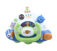 caterbee Bebé Gira y aprende Los Juguetes del Volante del Conductor (Green)