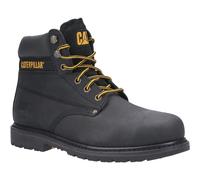 Caterpillar Botas de Seguridad de Cuero Powerplant Ojales para Hombre (FS6912)