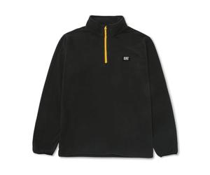 Caterpillar Cat Microfleece Quarter Zip BlackYellow