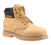 Caterpillar CAT Workwear Powerplant S3 GYW Botas de trabajo de seguridad para hombre, miel, 42 EU