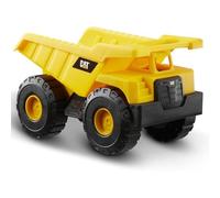 Caterpillar CatToysOfficial, CAT Camión volquete de flota Vehiculo de construcción, individual, color amarillo, 25 cm (Funrise International 82021)