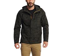 Caterpillar Chaqueta Impermeable Esencial, Camuflaje Nocturno, L para Hombre