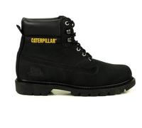 Caterpillar Colorado 6 Inch Botas CAT Hombres Nubuck Cuero Negro Antideslizante
