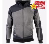 Caterpillar Comercio Ropa para Hombre Sudadera con Capucha Informal Gris