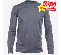 Caterpillar Coolmax Hombre Absorción de Humedad Antiolor Camiseta Manga Larga