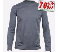 Caterpillar Coolmax Hombre Absorción de Humedad Antiolor Camiseta Manga Larga