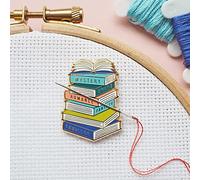 Caterpillar Cross Stitch Needle Minder - Libros para punto de cruz, costura, bordado y accesorios de costura, esmalte y magnético