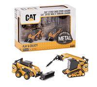 Caterpillar Diecast Masters 85609 - Juego de vehículos de construcción en Caja expositora (1:64, 13,5 x 5,6 x 5,6 cm, a Partir de 8 años)
