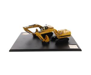 Caterpillar Diecast Masters 85715 - Excavadora Cat Evolution Set con Libro Cat 225 y Cat 323, Escala 1:50, Aprox. 6,3 x 8,0 x 16,3 cm, a Partir de 14 años