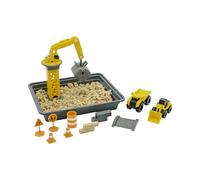 Caterpillar- Dig N'Build Dirt Playset, 20 cm (Funrise, Inc 83418EXX04)