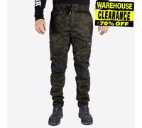 Caterpillar Dinamica Hombre Ropa Protector Seguridad Pantalones (Normal) Verde