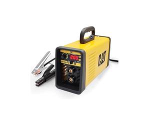 CATERPILLAR DZ201 - Estación de soldadura para inversor MMA/TIG Lift Arc Pro - 200A, factor de marcha 20%, pantalla LCD, Hot Start/Anti-Stick/Arc Force, Solda Electrodos 1,6-5,0 mm