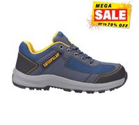 Caterpillar Elmore Hombre Ligero Exterior Working Zapatillas de Seguridad Marino