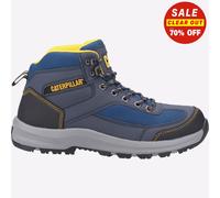 Caterpillar Elmore Hombre Medio Trabajo Exterior Senderista Seguridad Botas Navy
