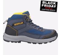 Caterpillar Elmore Hombre Medio Trabajo Exterior Senderista Seguridad Botas Navy