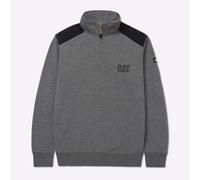 Caterpillar Esencial 1/4 Cremallera Clásico Hombre Trabajo Informal Sudadera De