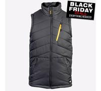 Caterpillar Essentials Chaleco Aislante Casual Para Hombre Negro