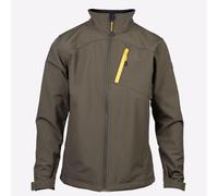 Caterpillar Essentials Chaqueta Shell Para Hombre Con Cremallera Marrón