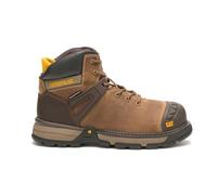 Caterpillar Excavator Superlite Waterproof Nano Toe Dark Beige Crazy Horse Leather 10.5 D (M)
