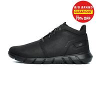 Caterpillar Gato Hendon Polar Medio Hombre Chukka Piel Cordones Botines Negro