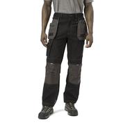 Caterpillar H2O Defender Pant Pantalones de utilidades de Trabajo, Negro, 32W/34L para Hombre