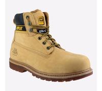 Caterpillar Holton S3 Hombre Cuero Seguridad Trabajo Libre Antideslizante Boots