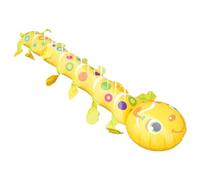 Caterpillar Inflatable Sprinkler, Outdoor Water Spray Toy 140x45cm, Interactive Cooling Game, Vibrant Backyard Decoration, Easy Setup Design for Kids Garden Party Summer Play