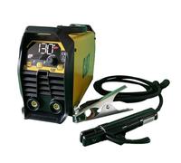 Caterpillar Inverter MMA 130A Pantalla Digital Electrodos Ø 1,6 - 3,2 mm Acero Inoxidable Hierro Fundición Ajuste automático inteligente