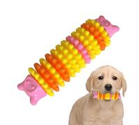 Caterpillar - Juguete de dentición para perros, juguetes masticables resistentes a las mordeduras para perros, alimentador lento en forma de oruga, suministros de dentición para cachorros, de