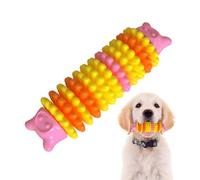 Caterpillar Juguete para perros Caterpillar, juguete para morder para perros, resistente a las mordeduras, alimento lento en de | Accesorio para morder para perros de tamaño mediano,