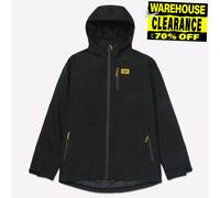 Caterpillar Ligero para Hombre Aislado Exterior Abrigo Working Chaqueta Negra
