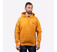 Caterpillar Logo Letrero Clásico Hombre Moda Informal Sudadera con Capucha