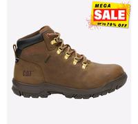 Caterpillar Mae Mujer Impermeable Protección Trabajo Acero Punta Botas de Marrón