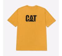 Caterpillar Marca Camiseta Casual De Trabajo Para Hombre Amarillo