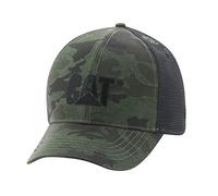 Caterpillar Men's Raised Logo Cap, Night Camo, One Size