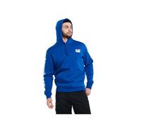 Caterpillar Men's Trademark Banner Hooded Sweatshirt, Memphis Blue, 2XL