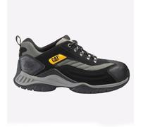 Caterpillar Moor Cuero Hombre Trabajo Diario Seguridad Zapatillas Zapatos Negros