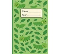 Caterpillar Notebook:: Adorable Lined Journal for Kids and Nature Lovers | 6x9” | 120 Pages | Cute Insect-Themed Writing Notebook