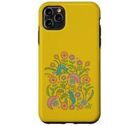 Caterpillar Playground Cute Doodle Bugs Insectos en Divertido Color Carcasa para iPhone 11 Pro MAX