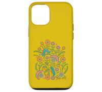 Caterpillar Playground Cute Doodle Bugs Insectos en Divertido Color Carcasa para iPhone 12/12 Pro