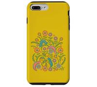Caterpillar Playground Cute Doodle Bugs Insectos en Divertido Color Carcasa para iPhone 7 Plus/8 Plus