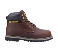Caterpillar Powerplant S3 Gyw Hombre Protector Botas de Trabajo Seguridad Marrón