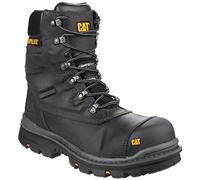 Caterpillar - Premier 8 WR TX CT S3 HRO SRC, Zapatos de Seguridad Hombre, Negro (Mens Black Mens Black), 46 EU