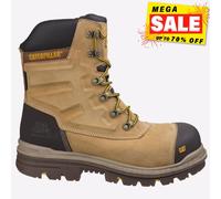 Caterpillar Premier Hombre Cuero Impermeable Trabajo Exterior Seguridad Bota Tan