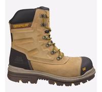 Caterpillar Premier Hombre Cuero Impermeable Trabajo Exterior Seguridad Bota Tan