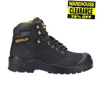 Caterpillar Striver Medio S3 Hombre Seguridad Botas Protector Punta Acero Negro