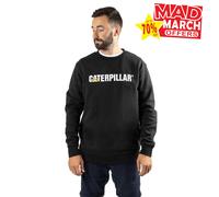 Caterpillar Sudadera Casual De Diseño Para Hombre Negra