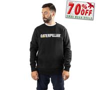 Caterpillar Sudadera Casual De Diseño Para Hombre Negra
