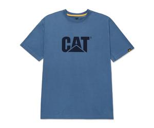 Caterpillar Trademark Logo T-Shirt Coronet Blue